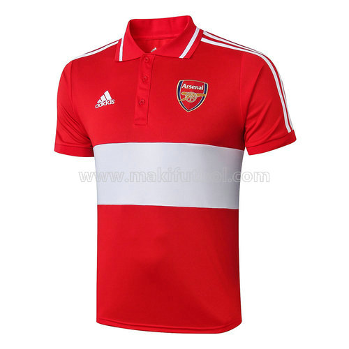 camiseta arsenal polo Rojo 2019-2020